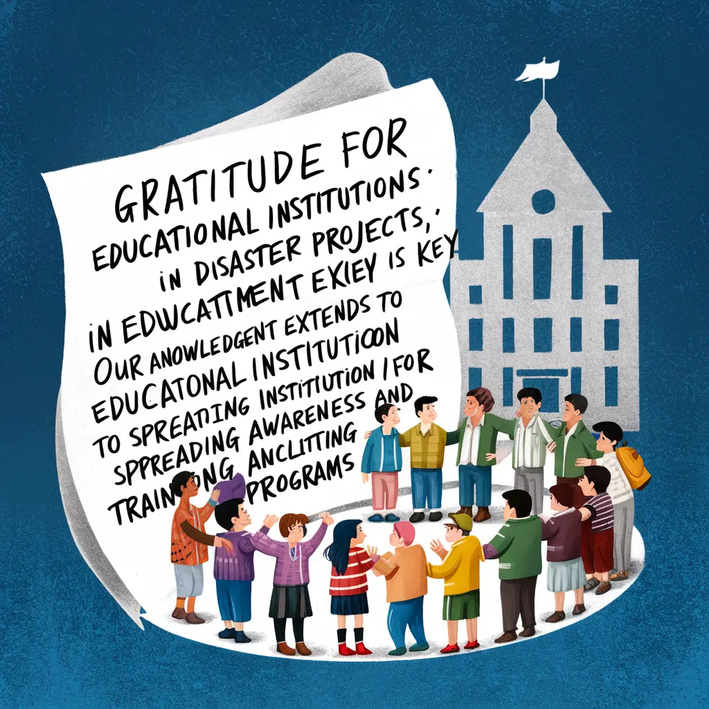 Gratitude for Educational Institutions