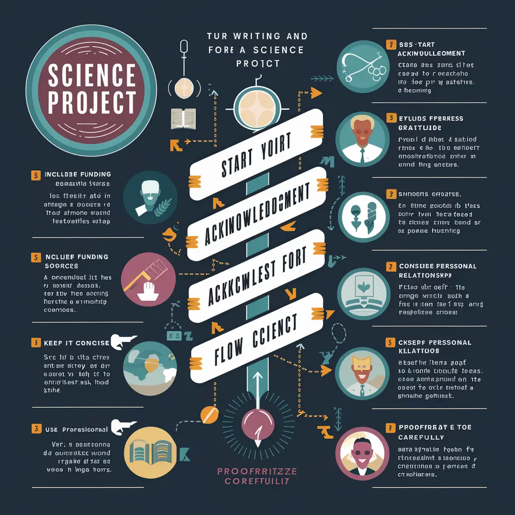 Some useful tips for writing an acknowledgement for science project