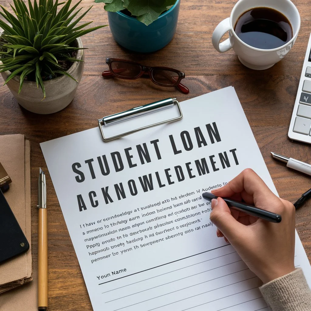 Student Loan Acknowledgement