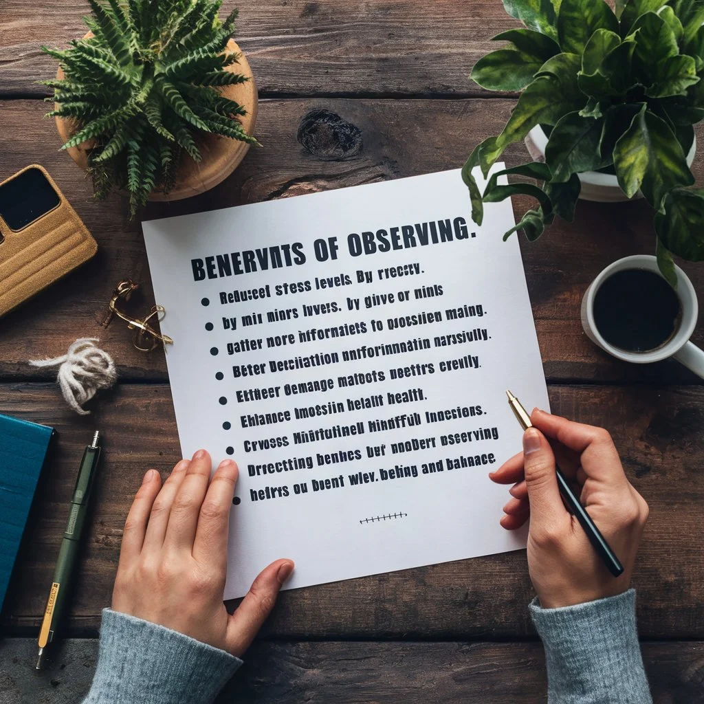 Benefits of Observing