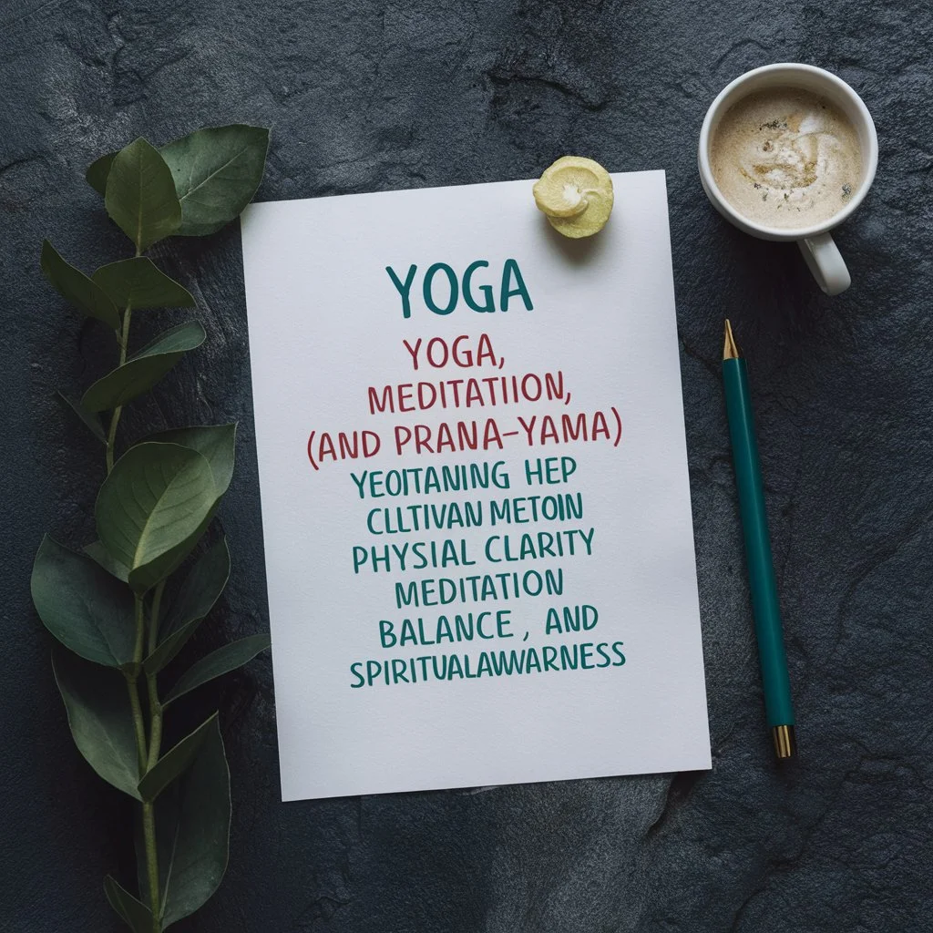 Yoga, Meditation, and Pranayama