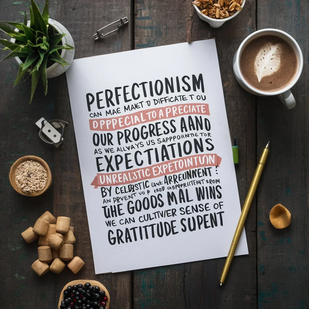 Perfectionism and Unrealistic Expectations