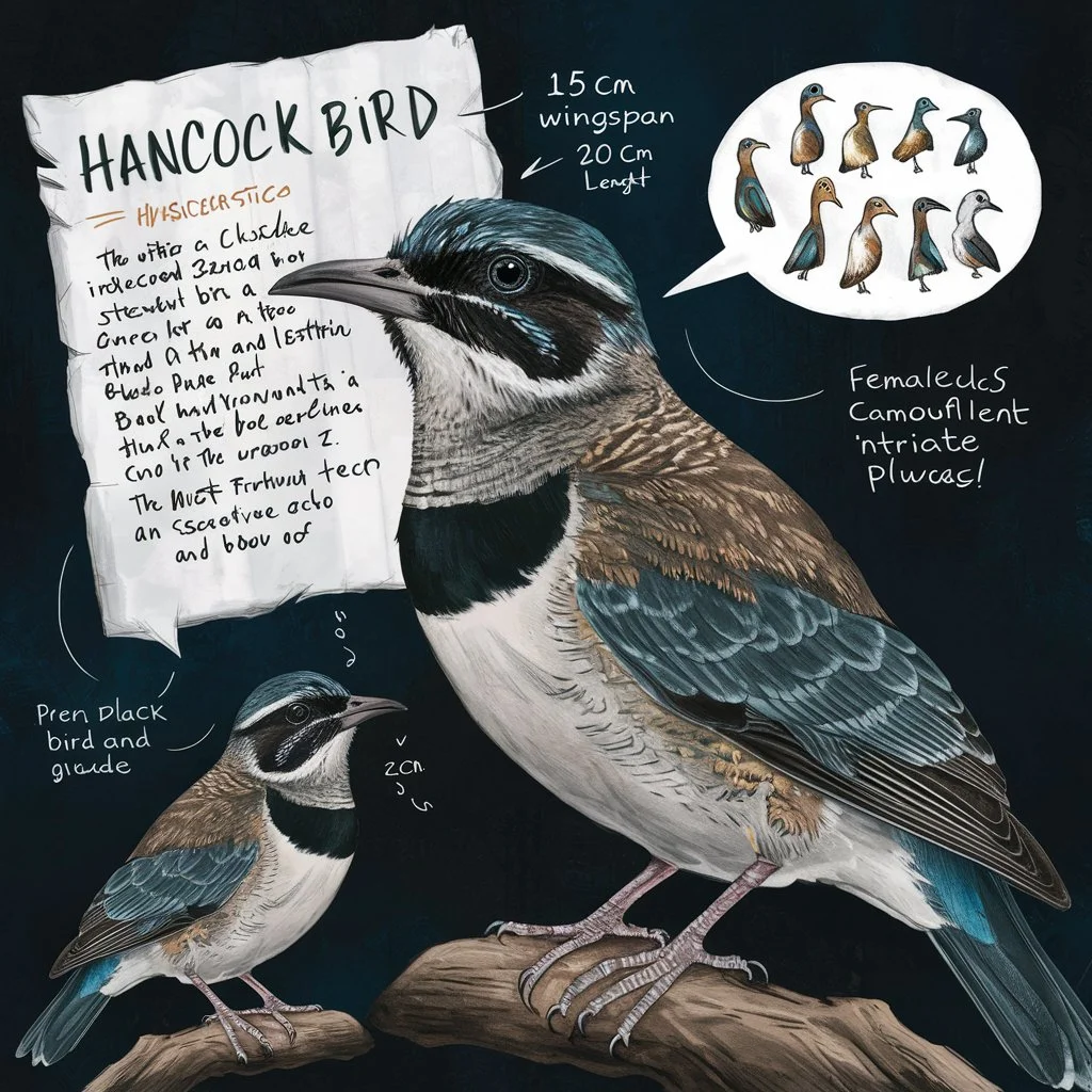 Physical Characteristics of Hancock Bird