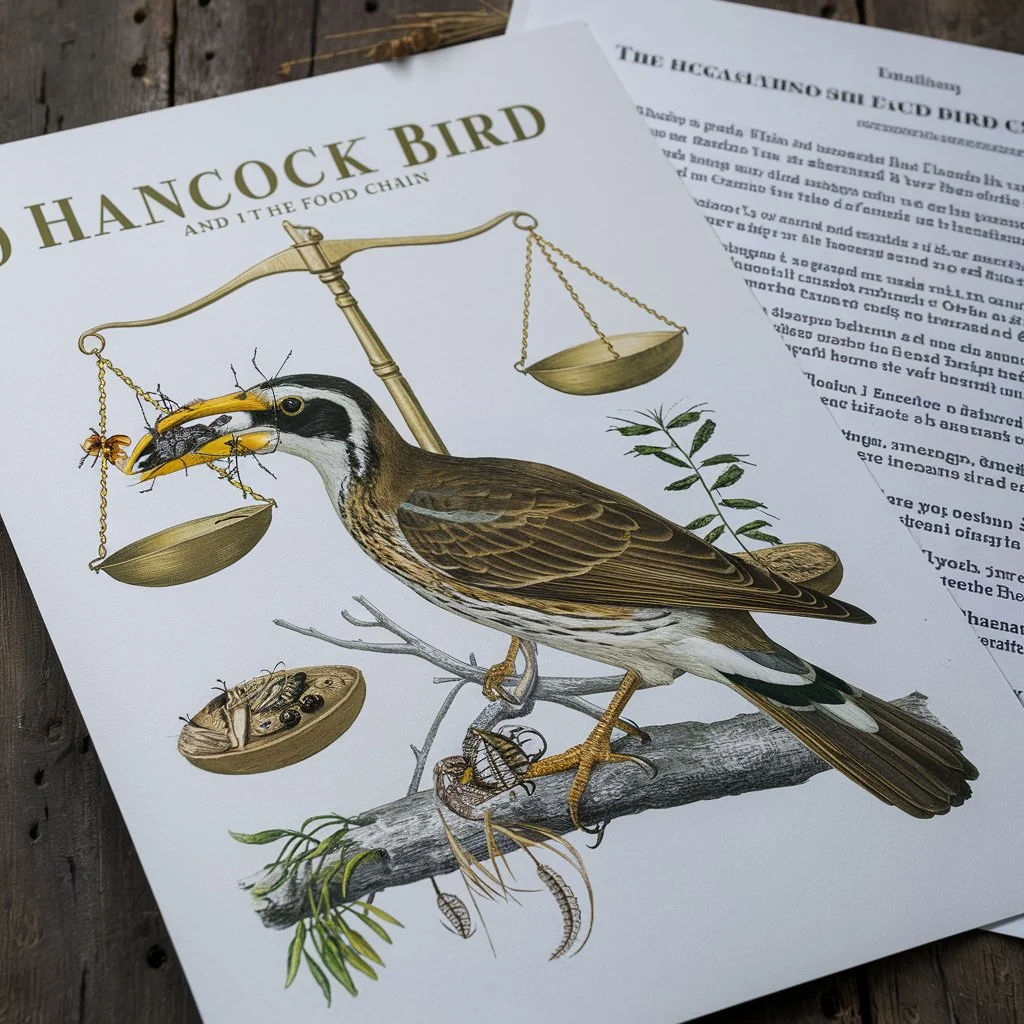 Role of Hancock Bird in the Food Chain