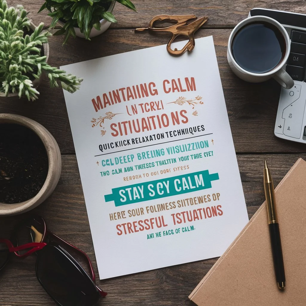 Maintaining Calmness in Stressful Situations