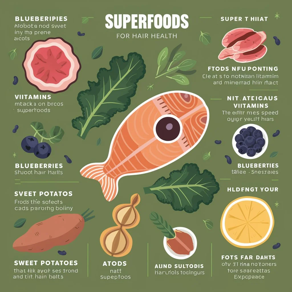 Superfoods for Hair Health