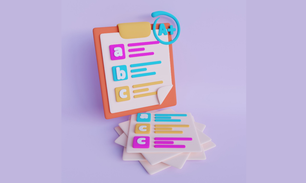 Editable Progress Report Card