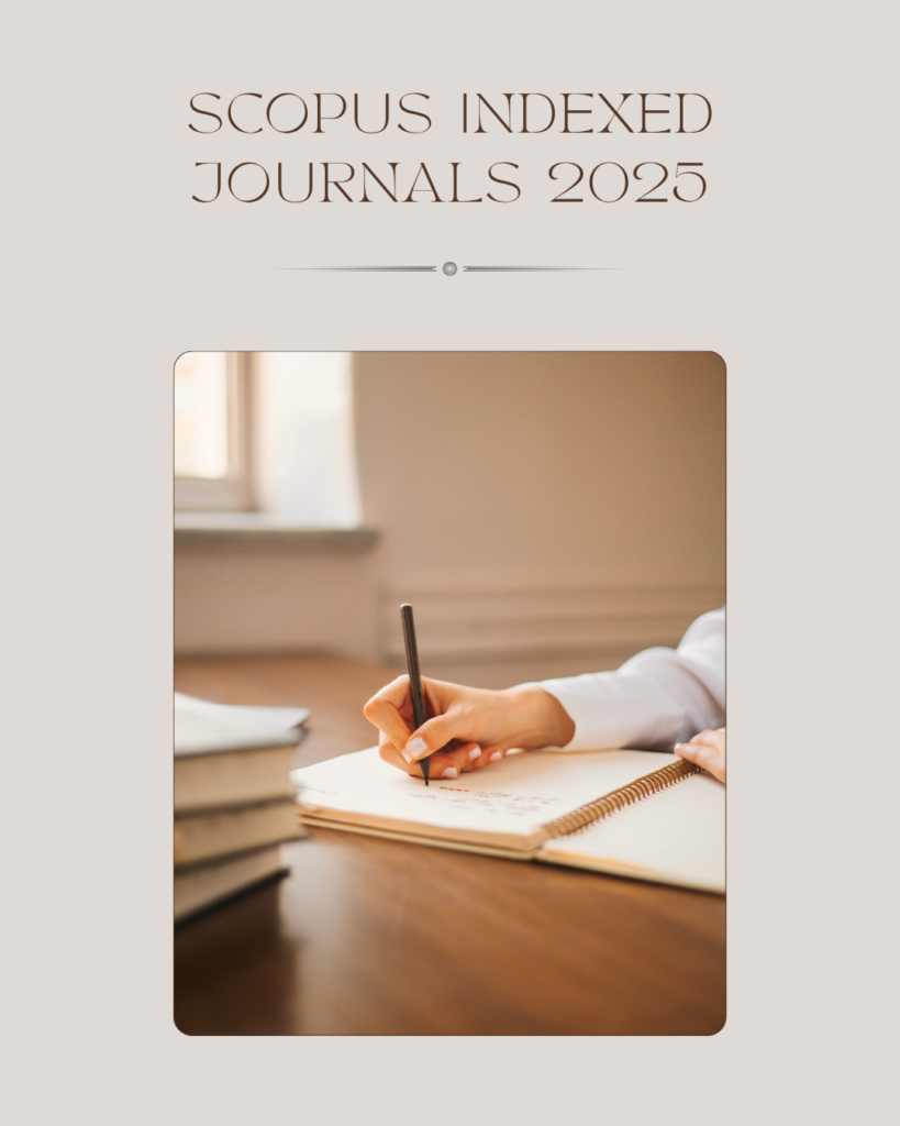 scopus indexed journals 2025
