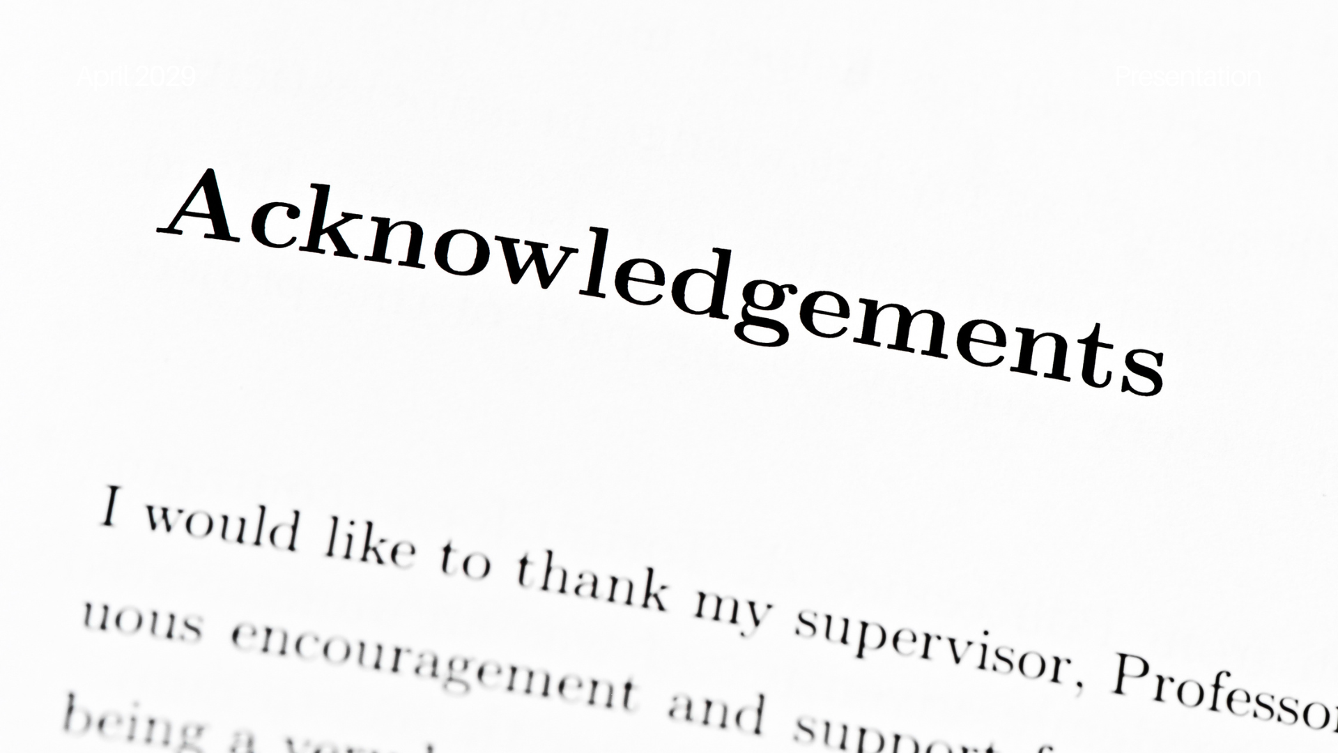 Acknowledgment For Portfolio In Practice Teaching: Practice Teaching ...