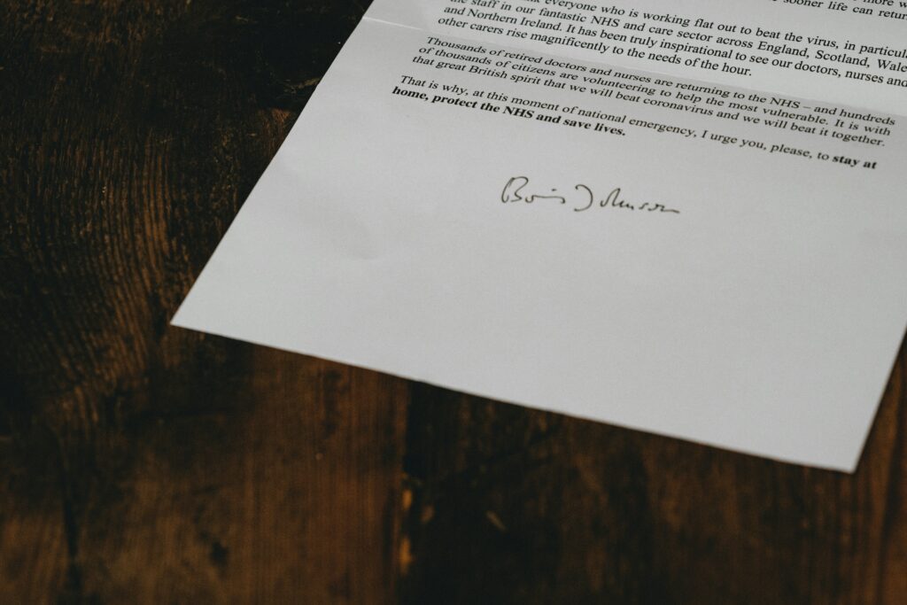 resignation letter example
